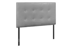 Twin Grey Leather Look Headboard offers at $78 in Surplus Furniture