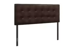 Full Brown Leather Look Headboard offers at $98 in Surplus Furniture