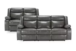 Port Salem Grey Motion Sofa&Loveseat Set offers at $2198 in Surplus Furniture