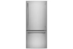 GE Stainless Steel 21 CU. FT. Refrigerator offers at $1247 in Surplus Furniture