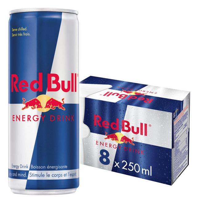 Red Bull Energy Drink - 250 ml - 8 Pack offers at $21.79 in Staples