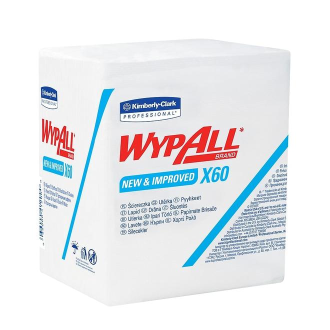 Wypall X60 Reusable Quarterfold Washcloths - White - 76 Sheets Per Pack offers at $10.99 in Staples