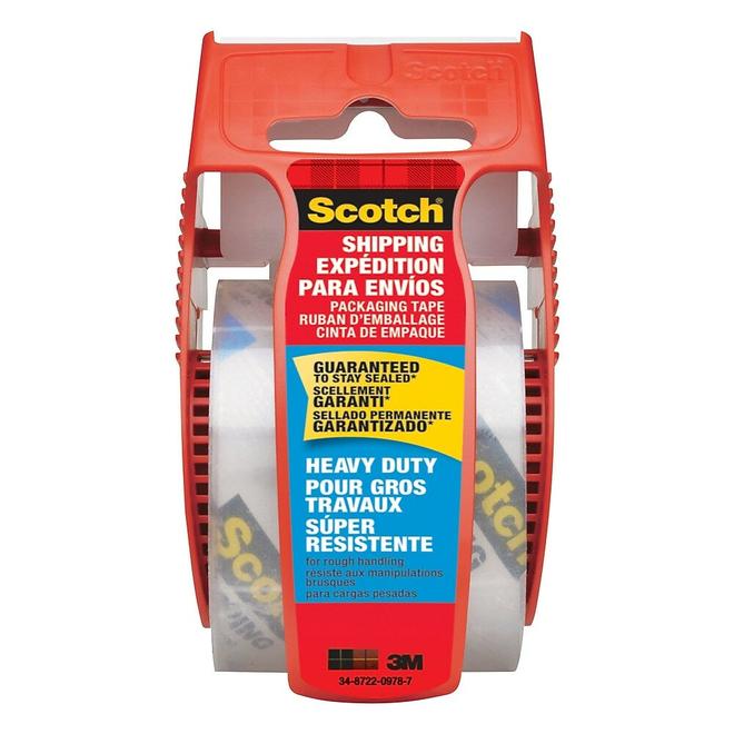 Scotch Super-Strength Premium Packaging Tape, 48 mm x 20.3 m offers at $4.31 in Staples