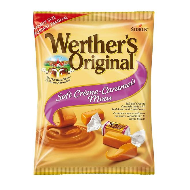 Werther's Original Soft Creme Caramels Family Bag - 12 pieces/230g offers at $4.99 in Staples