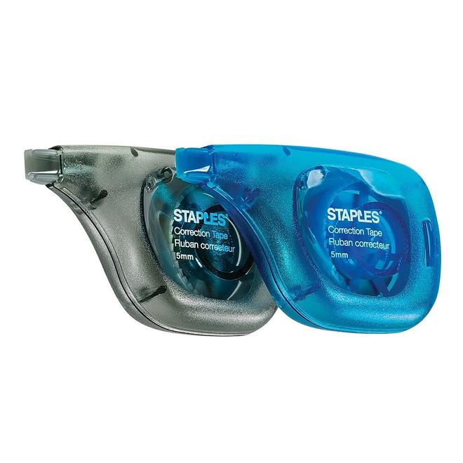 Staples Sidewinder Correction Tape - 2 Pack offers at $4.89 in Staples
