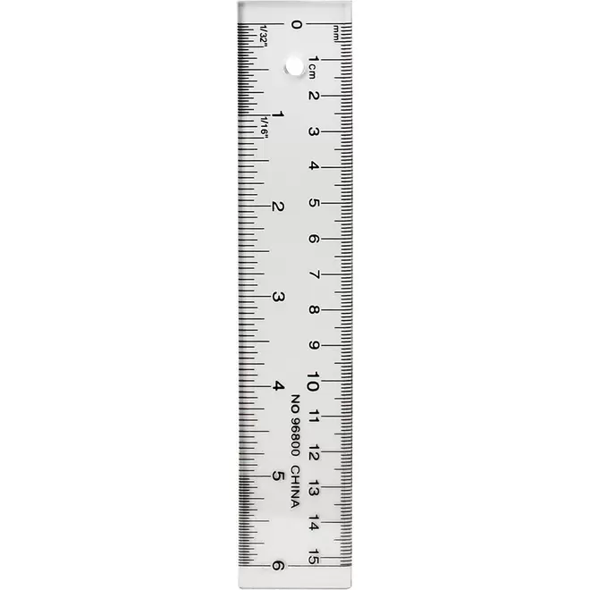 Staples Acrylic Ruler - 6"/15cm offers at $2.29 in Staples