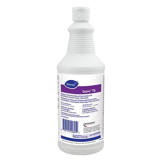 Oxivir Tb RTU Disinfectant Cleaner - 946mL offers at $14.99 in Staples