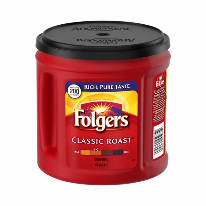 Folgers Classic Roast Ground Coffee - 816g offers at $19.99 in Staples