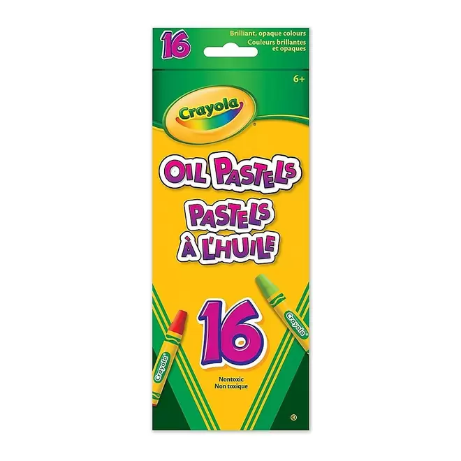 Crayola Oil Pastels - Assorted Colours - 16 Pack offers at $4.49 in Staples