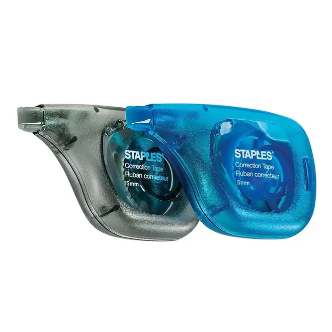 Staples Sidewinder Correction Tape - 2 Pack offers at $4.99 in Staples