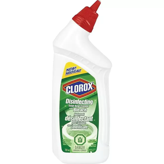 Clorox Disinfecting Toilet Bowl Cleaner, 709 mL (CL01007) offers at $3.49 in Staples