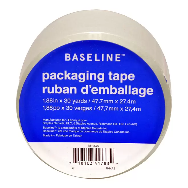 Staples General Purpose Packaging Tape, 48mm x 27.5M offers at $1.99 in Staples