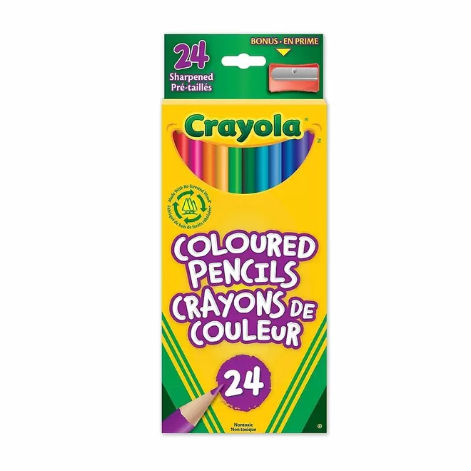 Crayola Coloured Pencils - 24 Pack offers at $4.99 in Staples