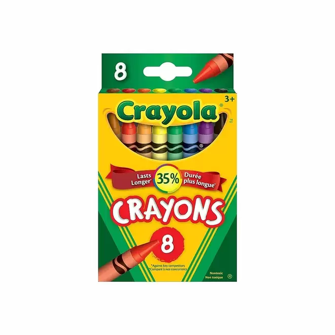 Crayola Crayons - 8 Pack offers at $1.09 in Staples