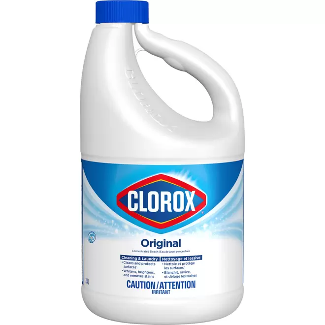 Clorox Concentrated Bleach - Original Scent - 2.4L offers at $4.49 in Staples