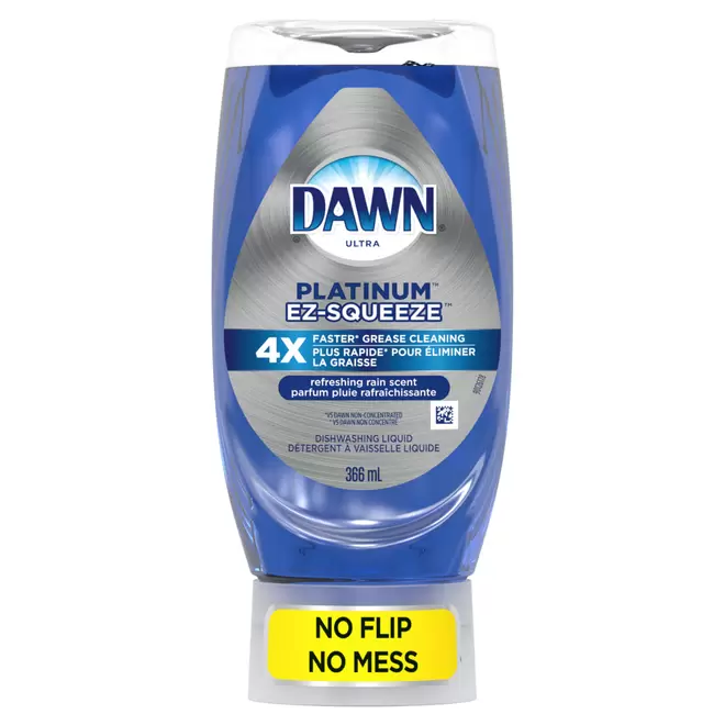 Dawn Platinum EZ-SQUEEZE Dishwashing Liquid - Refreshing Rain - 366ml offers at $4.09 in Staples