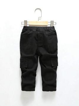 Baby Boy Flap Pocket Cargo Jeans offers at $12 in SheIn