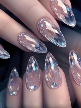 24pcs Medium Almond Fake Nails Cool Prism Effect Press On Nail Suitable For Everyday Wear And As A Gift For Women&Girls offers at $2.9 in SheIn