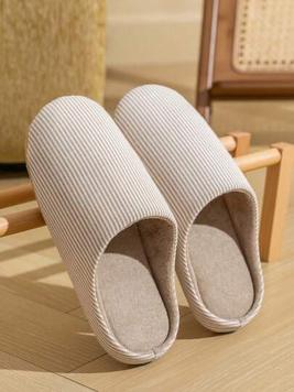 Men Ultralight Indoor Slippers Warm Plush Home Slipper Spring Autumn Shoes Woman House Flat Floor Soft Silent Slides For Bedroom Couple Slippers Winter offers at $12.9 in SheIn