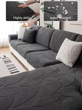 1pc Universal Elastic Sofa Cover, All Seasons, Anti-Slip, Thickened Fabric, Sofa Seat Cover, Machine Washable, Dust-Proof, Anti-Dirty, Non-Fading. Suitable For L-Shaped Sofas And Sofas With 1, 2, 3... offers at $6.04 in SheIn