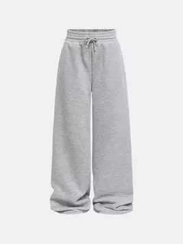 SHEIN Tween Girl Knit Loose Straight Leg Sweatpants offers at $14.01 in SheIn