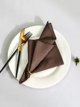 6pcs Solid Color Restaurant/Hotel/Party Cloth Napkins, Suitable For Party Dining Table offers at $8.46 in SheIn