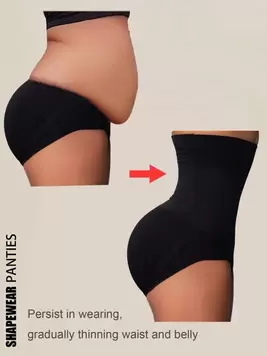 1 Pc Seamless High Waist Shaping Panties Slimming Tummy Control Waist Trainer Body Shaper Shapewear For Women Underwear Women's Underwear Sheath Flat Belly Woman Lingerie Briefs Butt Lifter offers at $6 in SheIn