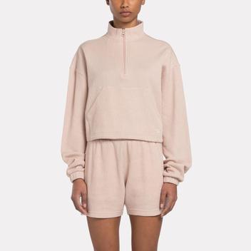 Classics wardrobe essentials waffle cover-up offers at $80 in Reebok
