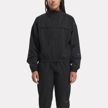 Active collective skystretch woven jacket offers at $100 in Reebok