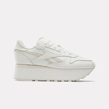 Classic leather triple lift shoes offers at $120 in Reebok