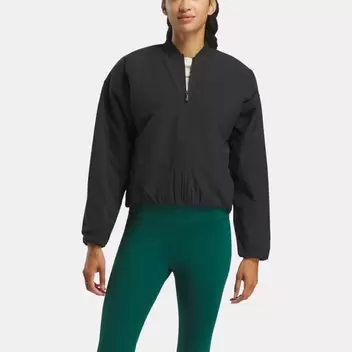 Active collective skystretch woven padded jacket offers at $160 in Reebok