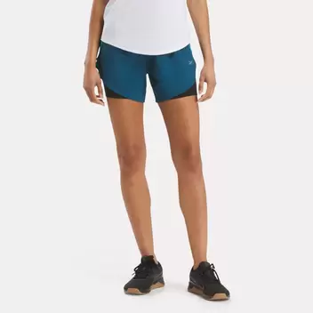 Running two-in-one shorts offers at $65 in Reebok