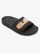 Boy's 8‑16 Rivi Wordmark Slide II Sandals offers at $36 in Quiksilver