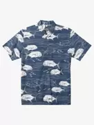 Waterman Dive Sites Woven Shirt offers at $74 in Quiksilver