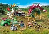 71523 - Campement des explorateurs avec dinosaures offers at $89.99 in Playmobil