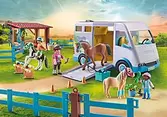 71493 - Van pour cheval et poneys avec enclos offers at $99.99 in Playmobil