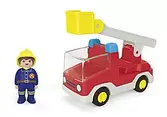 71683 - Junior : Camion de pompier avec échelle pivotante offers at $26.99 in Playmobil