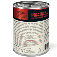 Acana Beef Recipe in Bone Broth Canned Dog Food offers at $6.48 in Petland