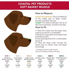 Coastal Soft Basket Muzzle offers at $26.97 in Petland