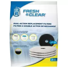 Catit Fresh & Clear Dual Action Replacement Foam/Carbon Filter offers at $18.97 in Petland