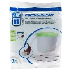 Catit Fresh & Clear Replacement Foam/Carbon Filters offers at $15.98 in Petland