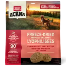 ACANA Beef Recipe Freeze Dried Dog Food, Patties offers at $43.98 in Petland