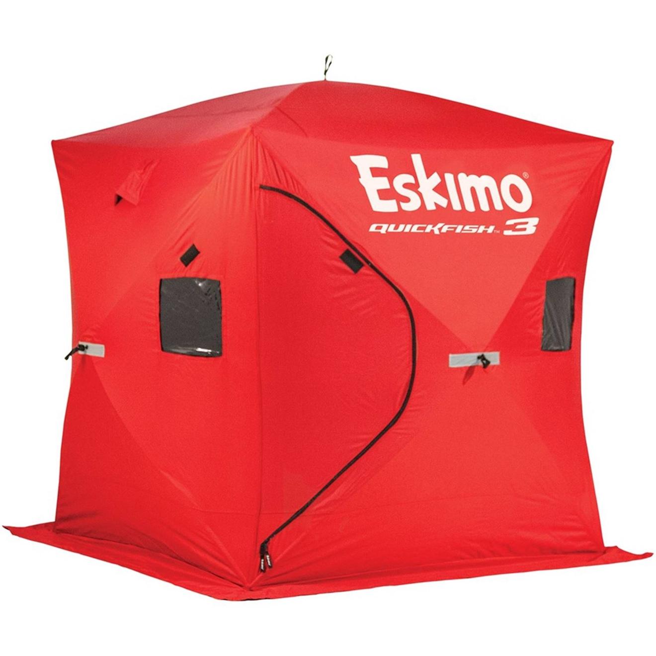 Eskimo® QuickFish™ 3 Person Ice Fishing Tent offers at $319.99 in Peavey Mart