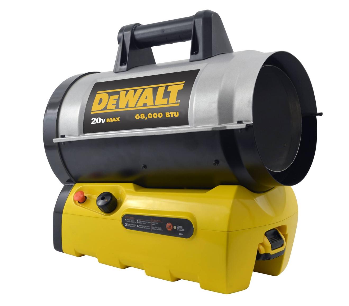 Dewalt® 30-60K Btu Cordless Propane Heater offers at $247.99 in Peavey Mart