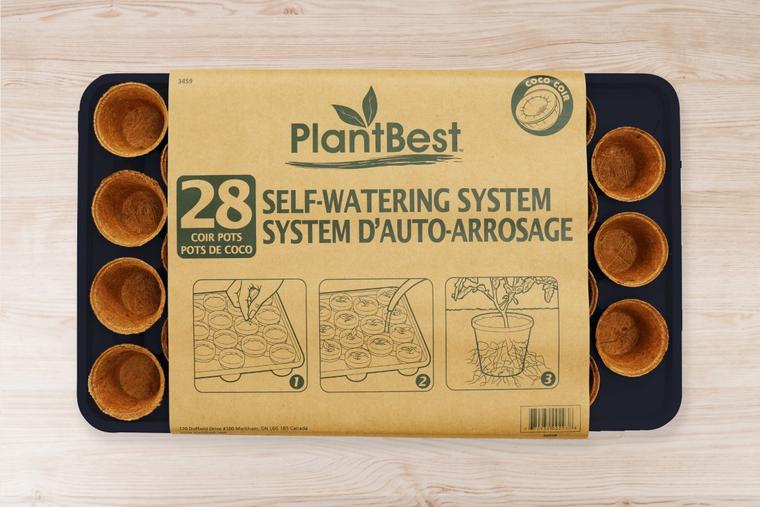 PlantBest 28 Coir Pot Self Watering System Kit offers at $8.99 in Peavey Mart
