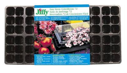 Jiffy® Mini Greenhouse Kit - 72 Cells - Square - 21" x 11" offers at $5.99 in Peavey Mart