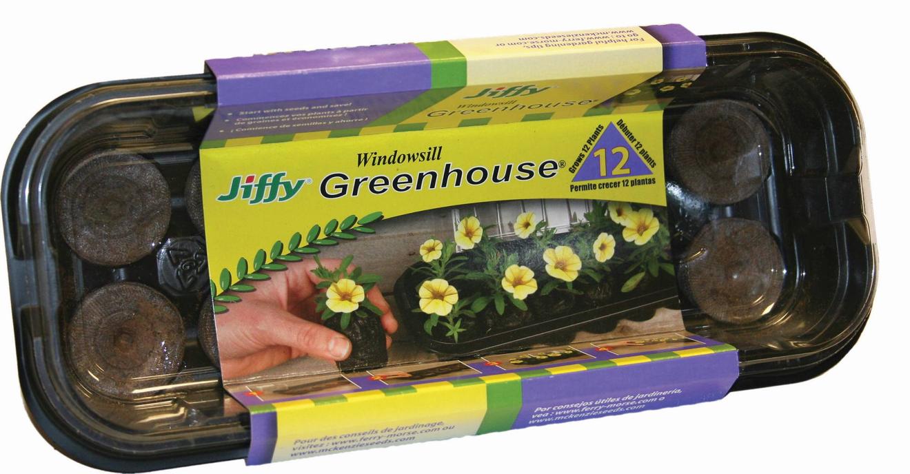 Jiffy® 12 Pellet Windowsill Greenhouse offers at $2.49 in Peavey Mart
