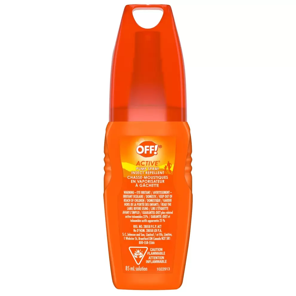 Off! Active Pump Spray 85Ml offers at $9.59 in Peavey Mart