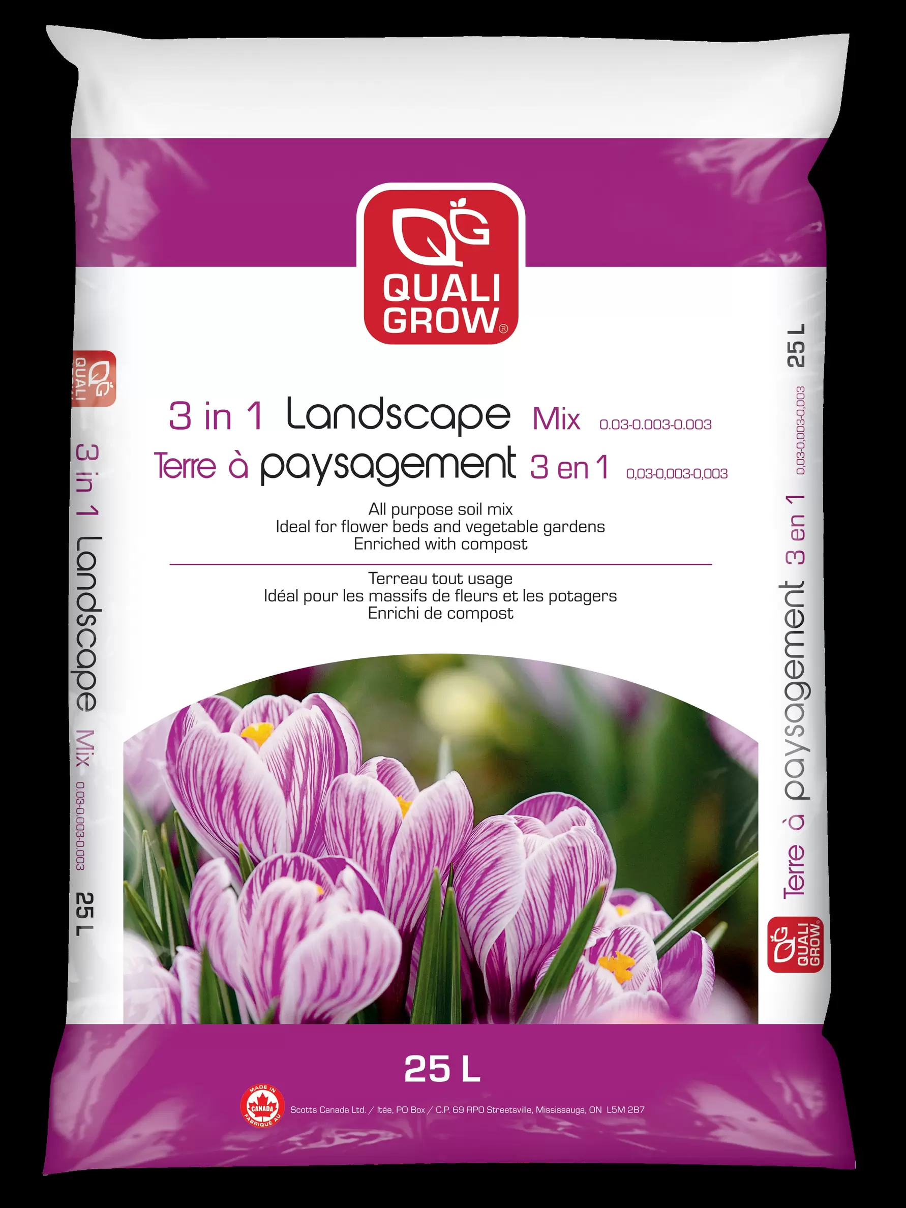 Quali Grow® 3 in 1 Landscape Mix 25L offers at $2.69 in Peavey Mart