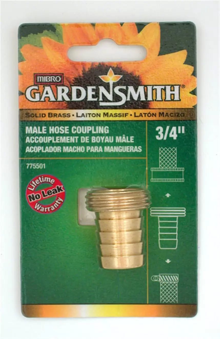 3/4" MALE HOSE COUPLING offers at $2.79 in Peavey Mart